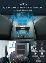 Load image into Gallery viewer, Car Air Purifier with Carbon + Photocatalyst + UVC - Great for Ubers, Taxi services, Delivery Vehicles, Children